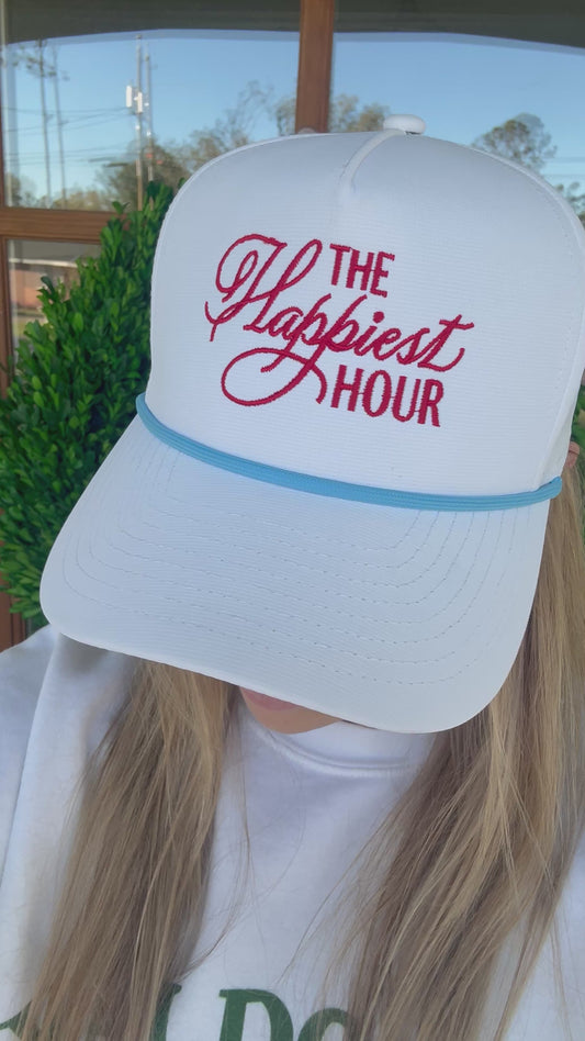 The Happiest Hour "Ladies" Retro-Fit Rope Cap